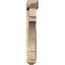 Ekena Millwork Merced Arts and Crafts Rough Sawn Bracket w/ Offset Brace, Douglas Fir, 6"W x 30"D x 38"H BKT0604X30X38MRC03RDF - alternate 2